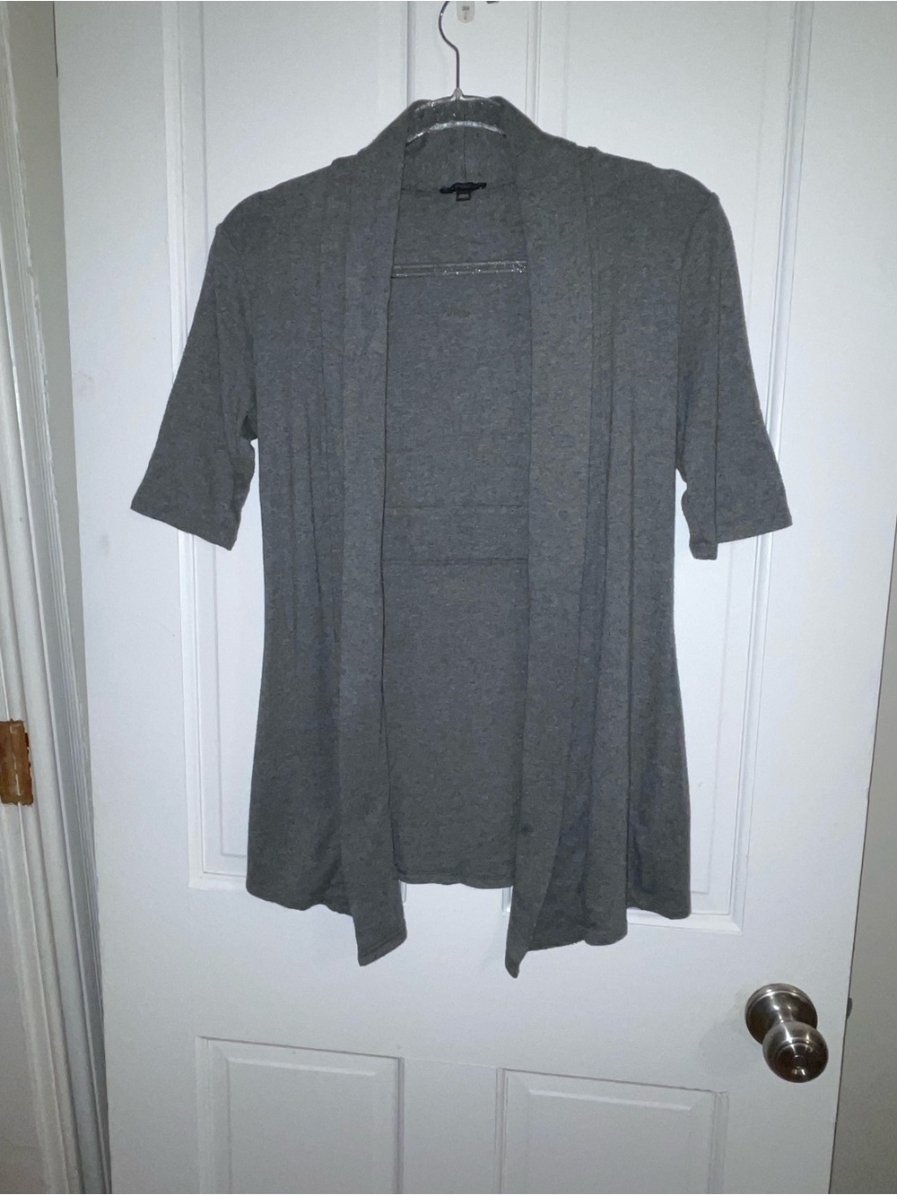 Express Lightweight Open-Front Women’s Cardigan Sweater in Gray like New size Sm